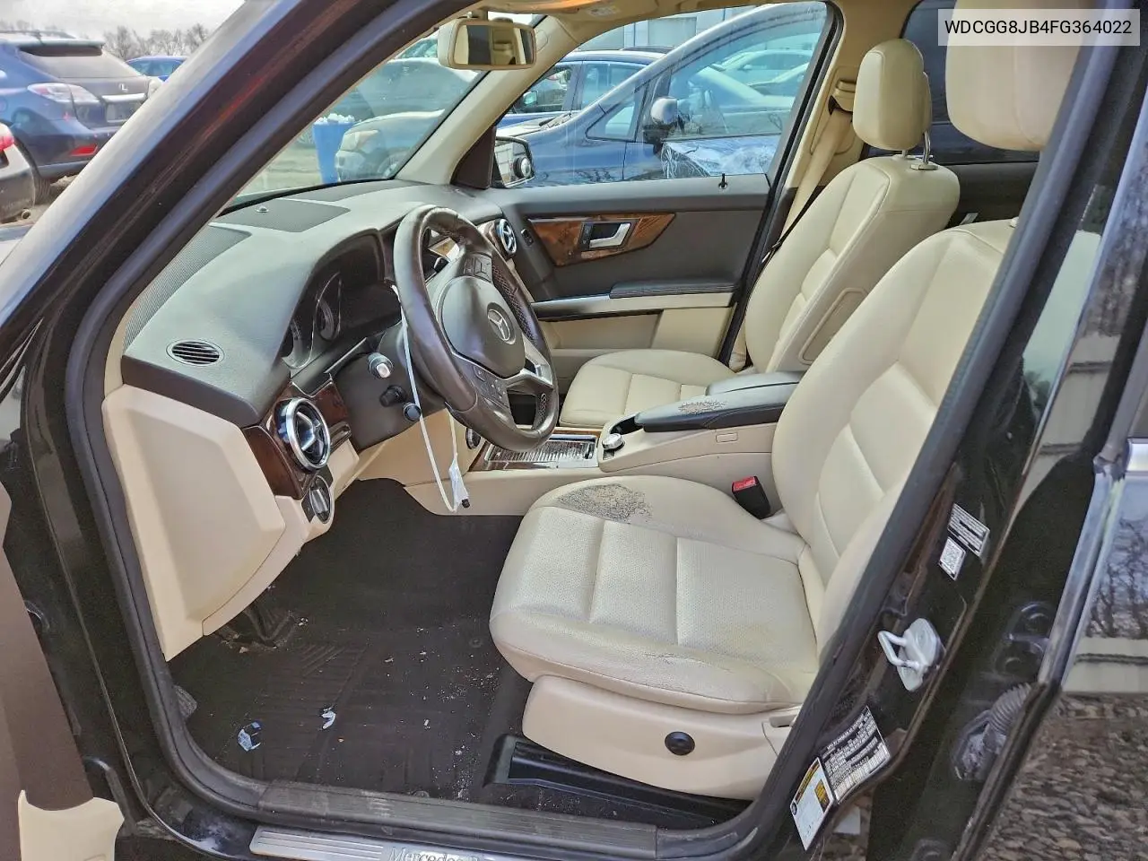 WDCGG8JB4FG364022 2015 Mercedes-Benz Glk 350 4Matic