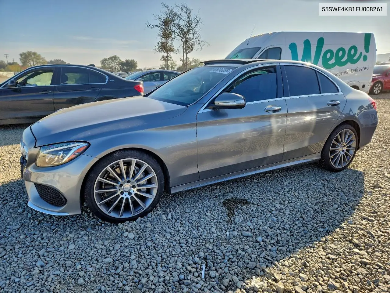 55SWF4KB1FU008261 2015 Mercedes-Benz C 300 4Matic