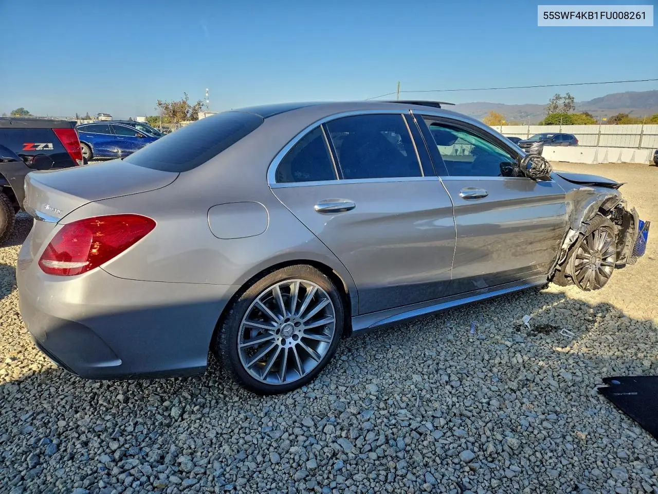 55SWF4KB1FU008261 2015 Mercedes-Benz C 300 4Matic