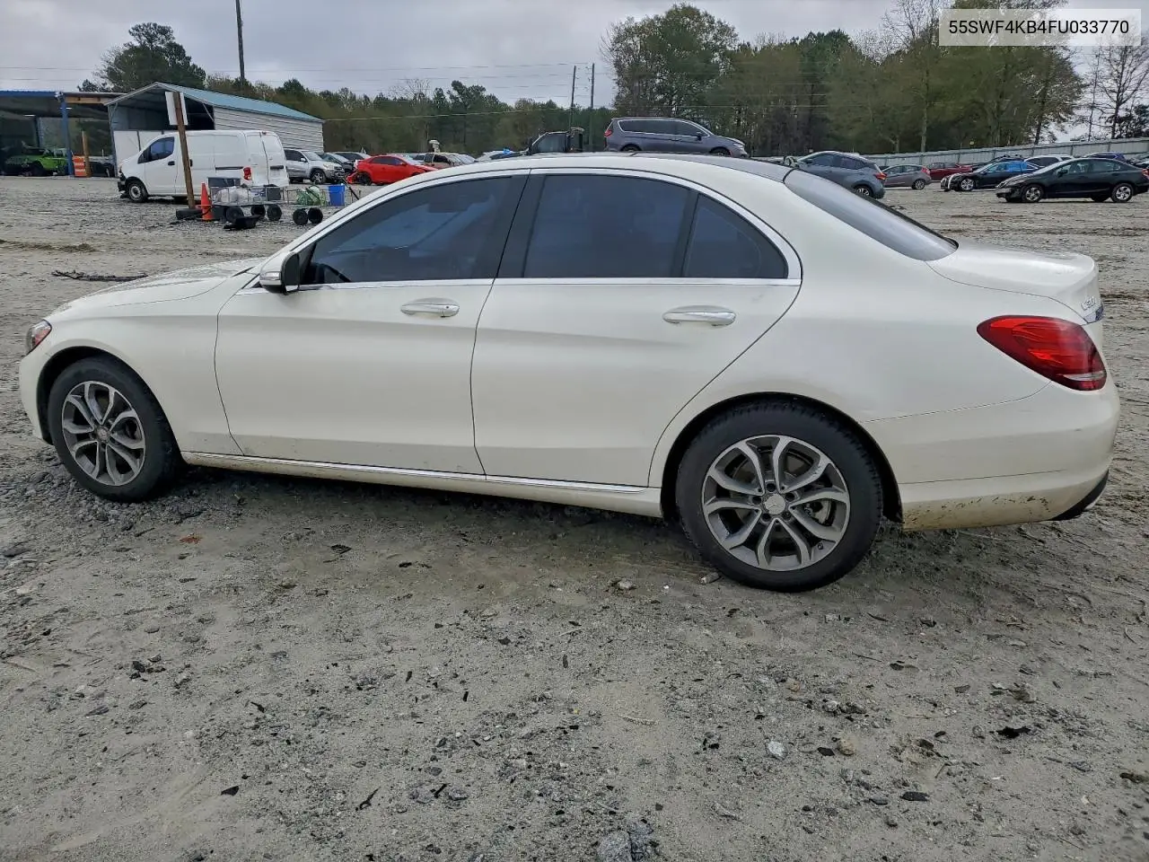 55SWF4KB4FU033770 2015 Mercedes-Benz C 300 4Matic