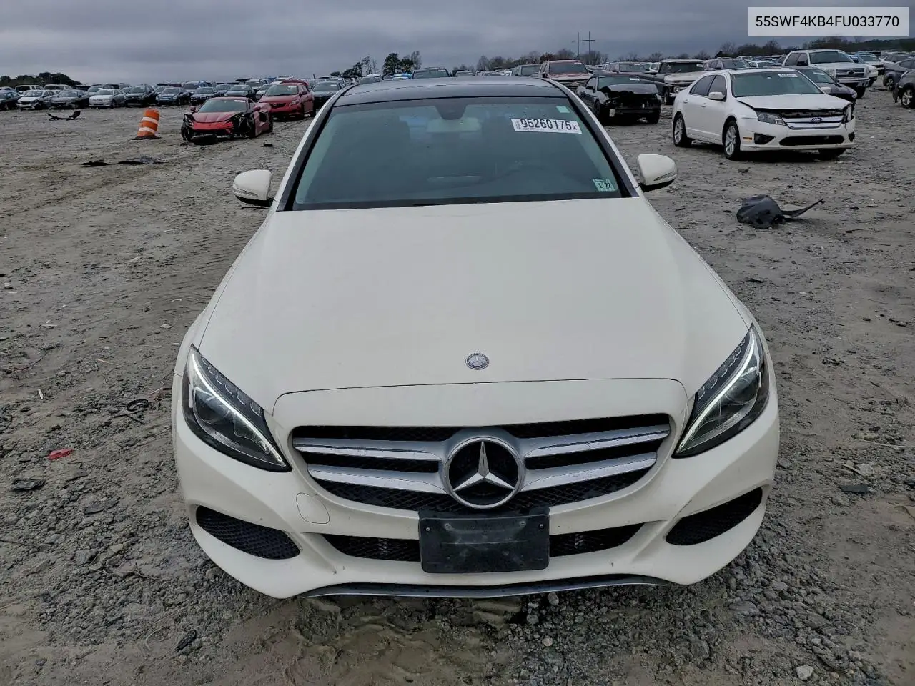 55SWF4KB4FU033770 2015 Mercedes-Benz C 300 4Matic