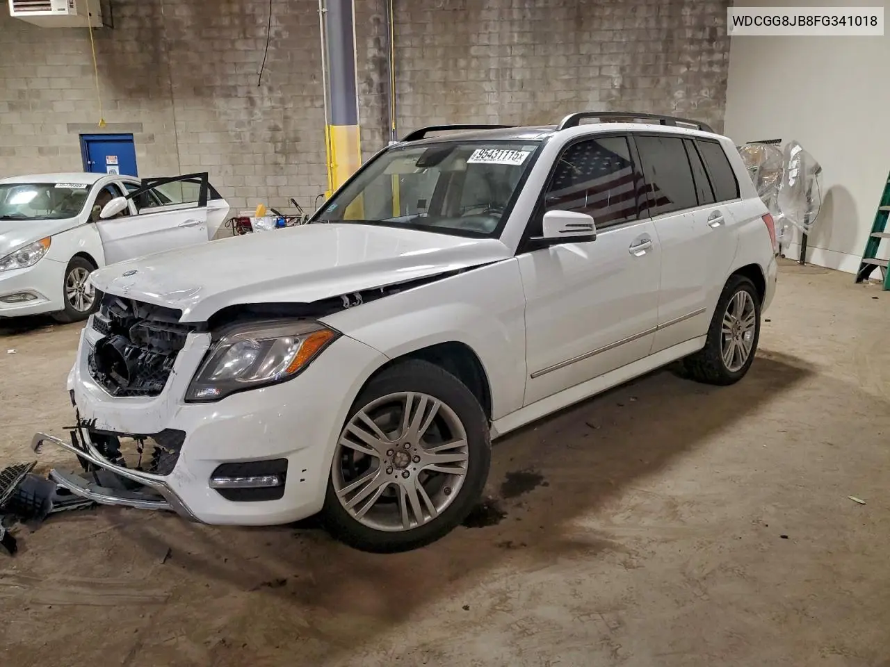 WDCGG8JB8FG341018 2015 Mercedes-Benz Glk 350 4Matic