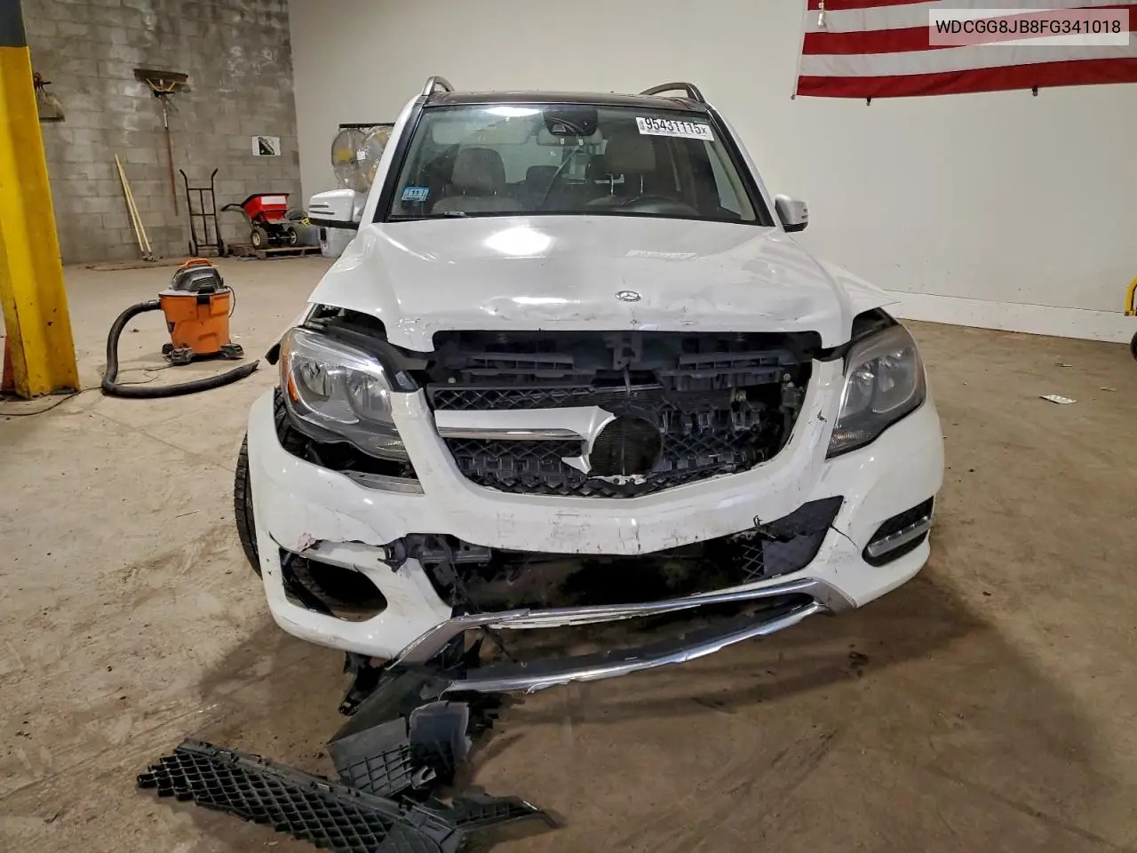 WDCGG8JB8FG341018 2015 Mercedes-Benz Glk 350 4Matic