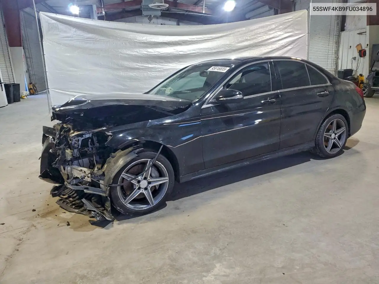 55SWF4KB9FU034896 2015 Mercedes-Benz C 300 4Matic