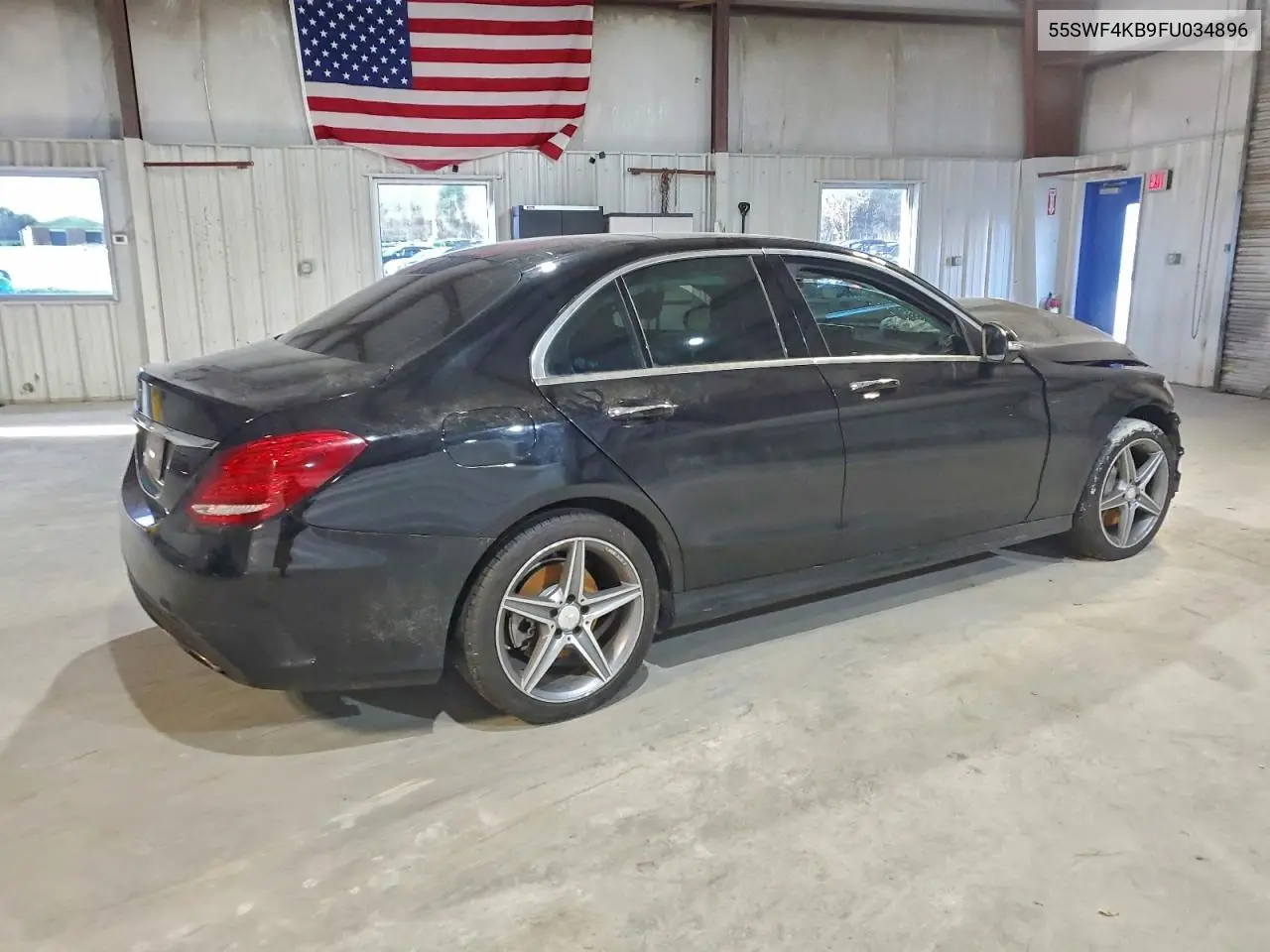 55SWF4KB9FU034896 2015 Mercedes-Benz C 300 4Matic