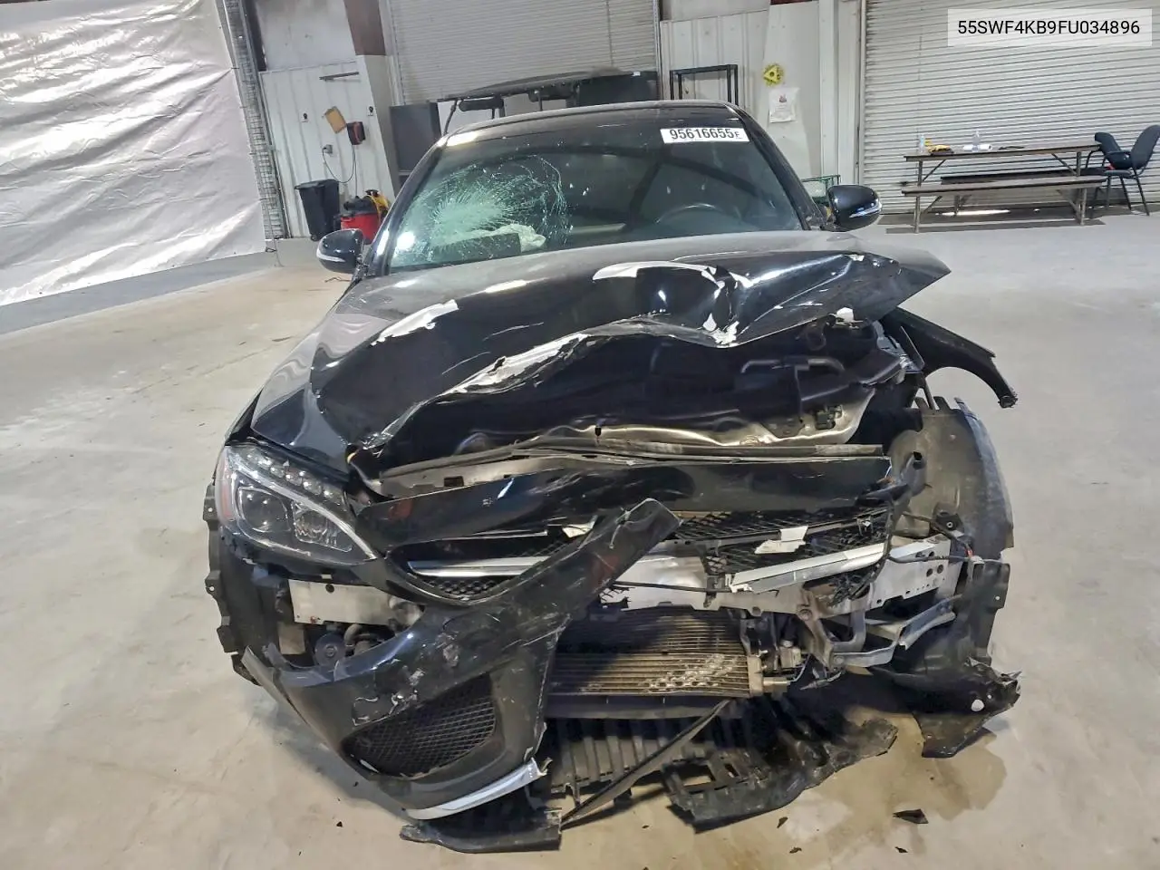 55SWF4KB9FU034896 2015 Mercedes-Benz C 300 4Matic