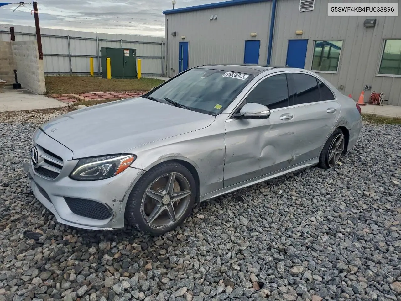 55SWF4KB4FU033896 2015 Mercedes-Benz C 300 4Matic
