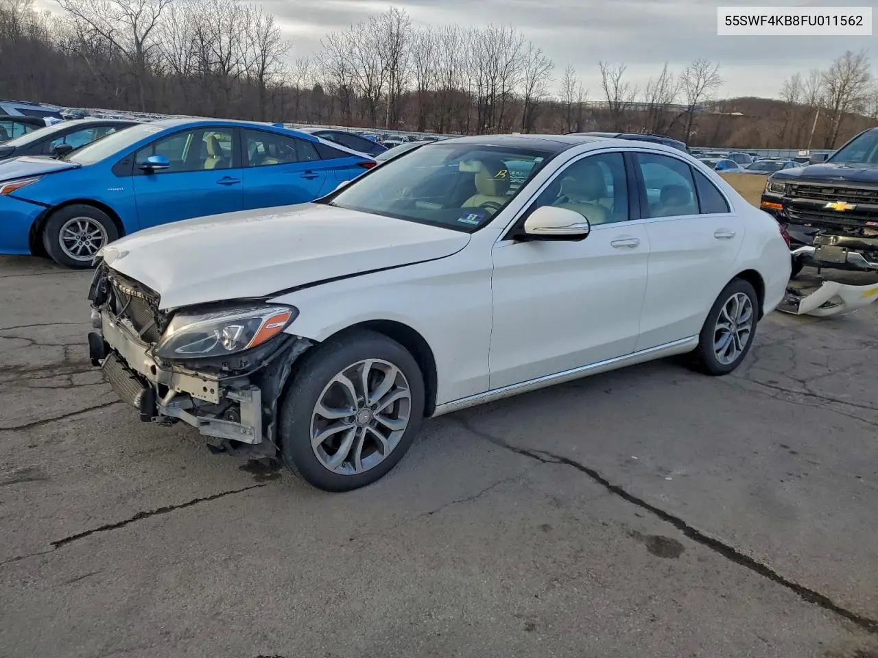 55SWF4KB8FU011562 2015 Mercedes-Benz C 300 4Matic