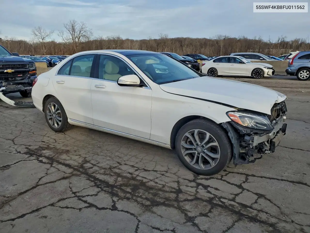 55SWF4KB8FU011562 2015 Mercedes-Benz C 300 4Matic