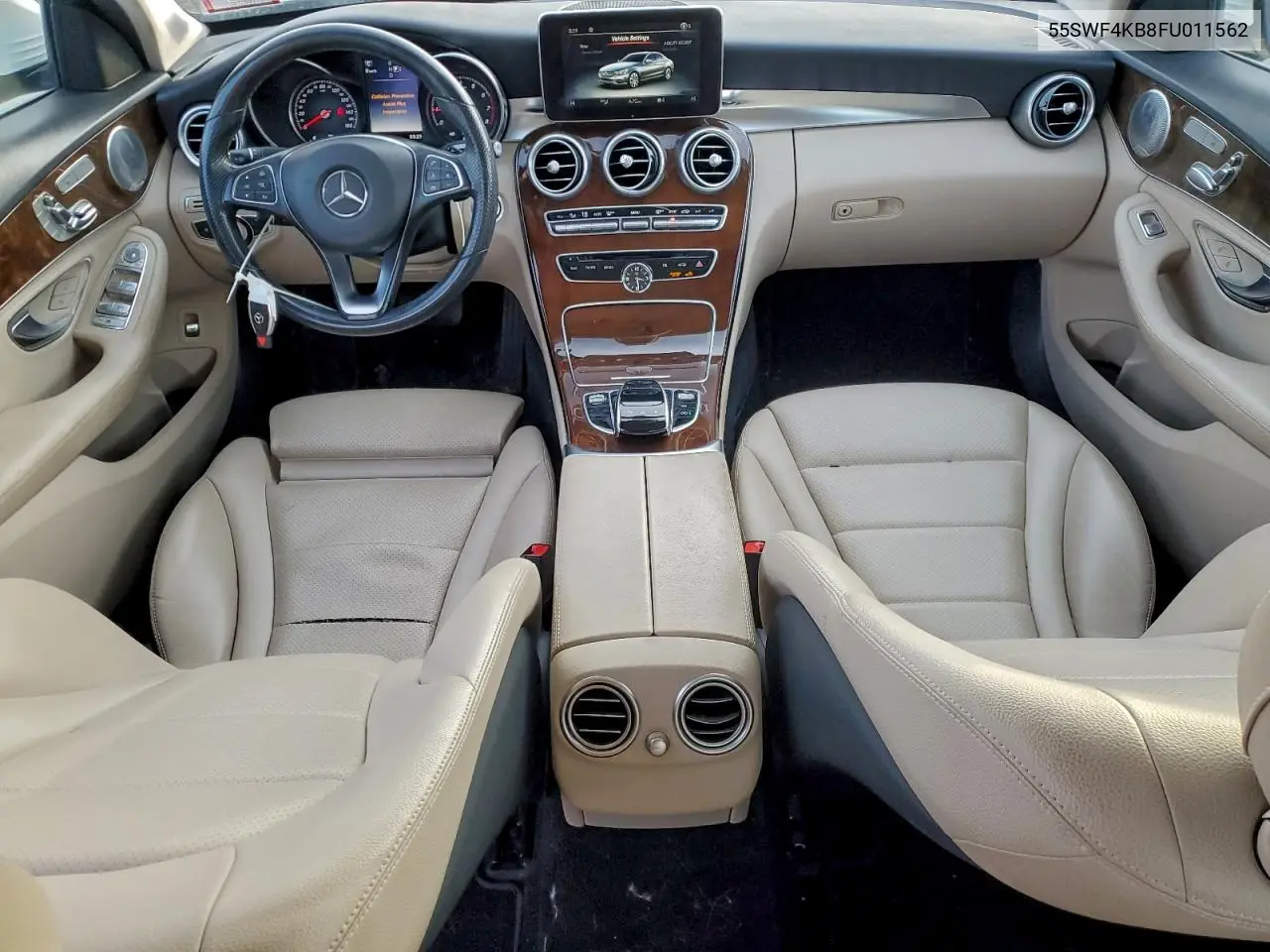 55SWF4KB8FU011562 2015 Mercedes-Benz C 300 4Matic