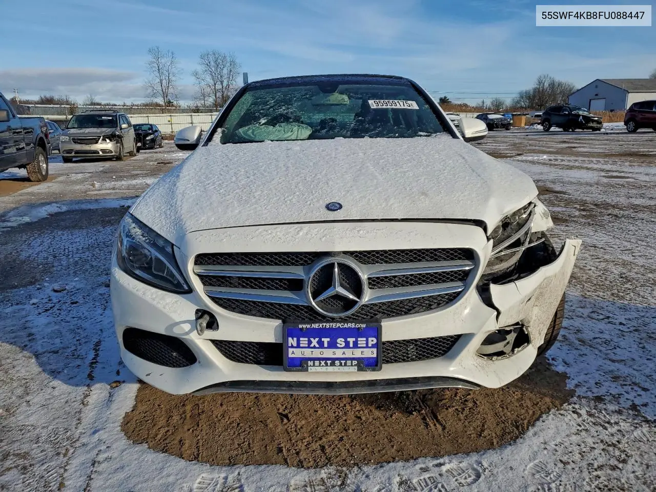 55SWF4KB8FU088447 2015 Mercedes-Benz C 300 4Matic