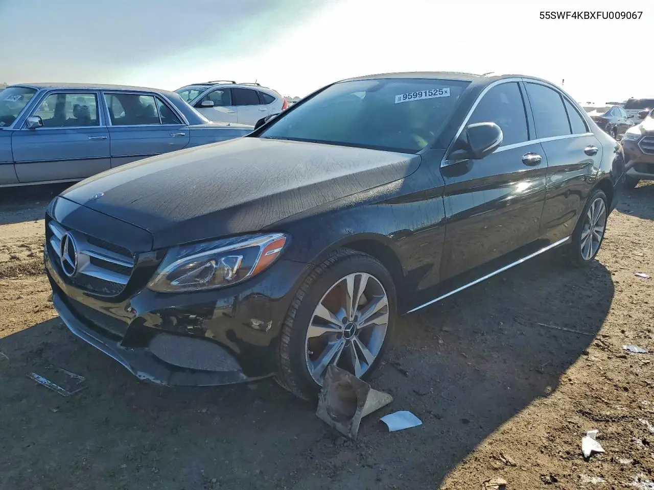 55SWF4KBXFU009067 2015 Mercedes-Benz C 300 4Matic