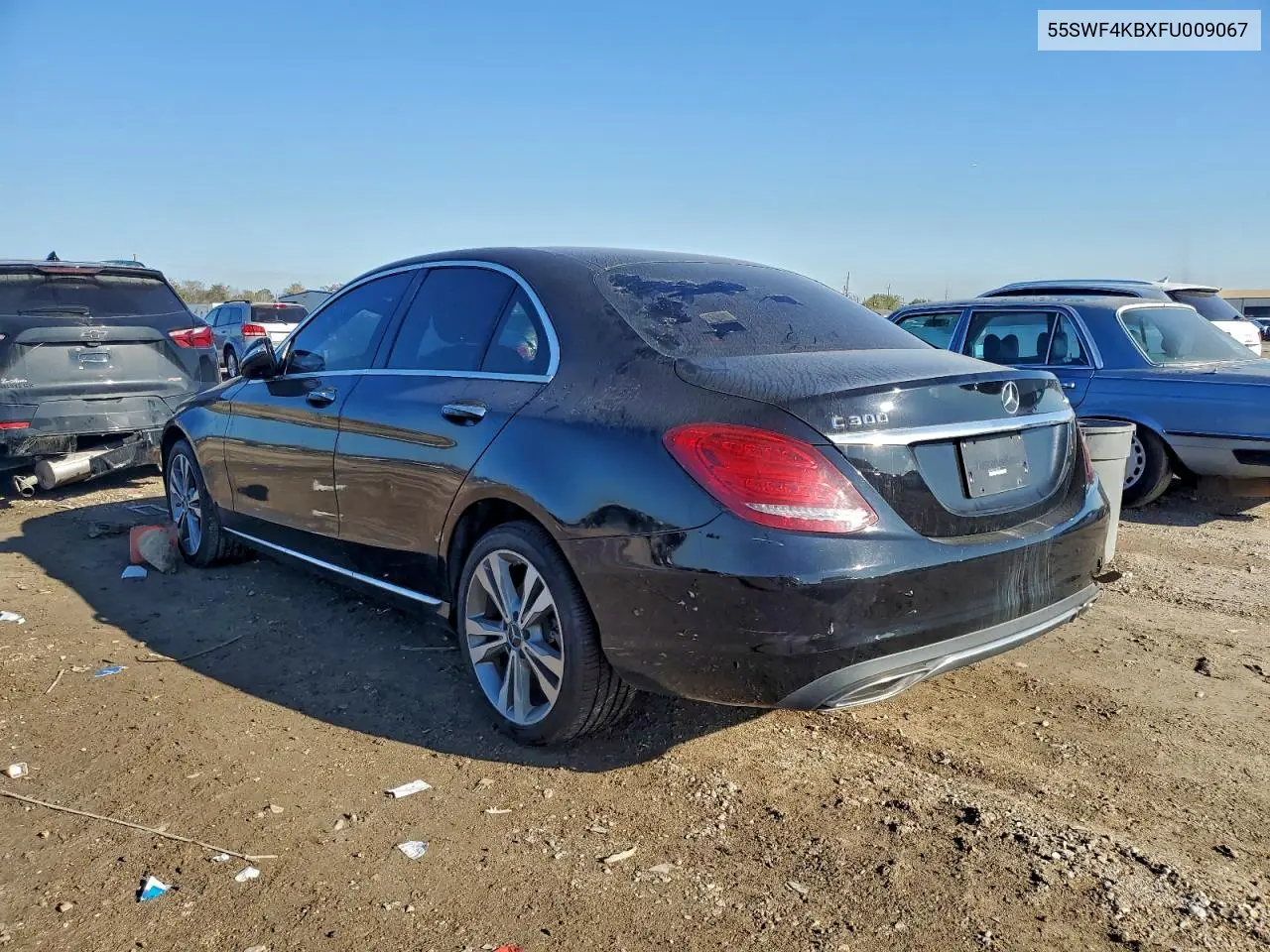 55SWF4KBXFU009067 2015 Mercedes-Benz C 300 4Matic