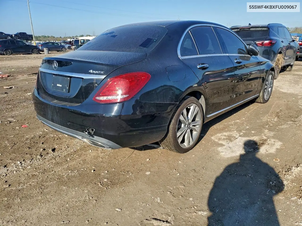 55SWF4KBXFU009067 2015 Mercedes-Benz C 300 4Matic