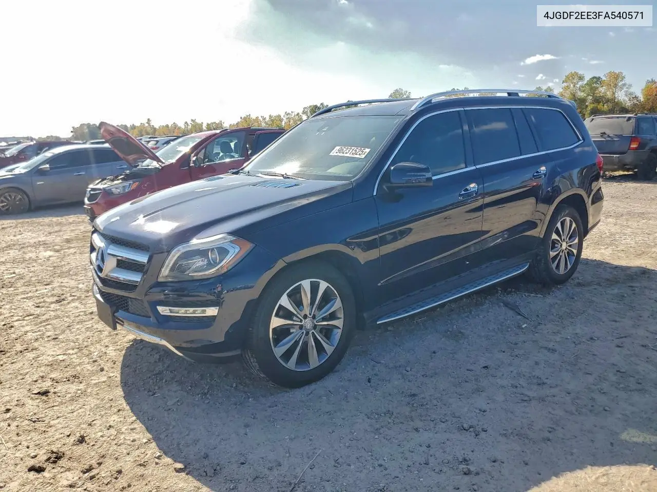 4JGDF2EE3FA540571 2015 Mercedes-Benz Gl 350 Bluetec