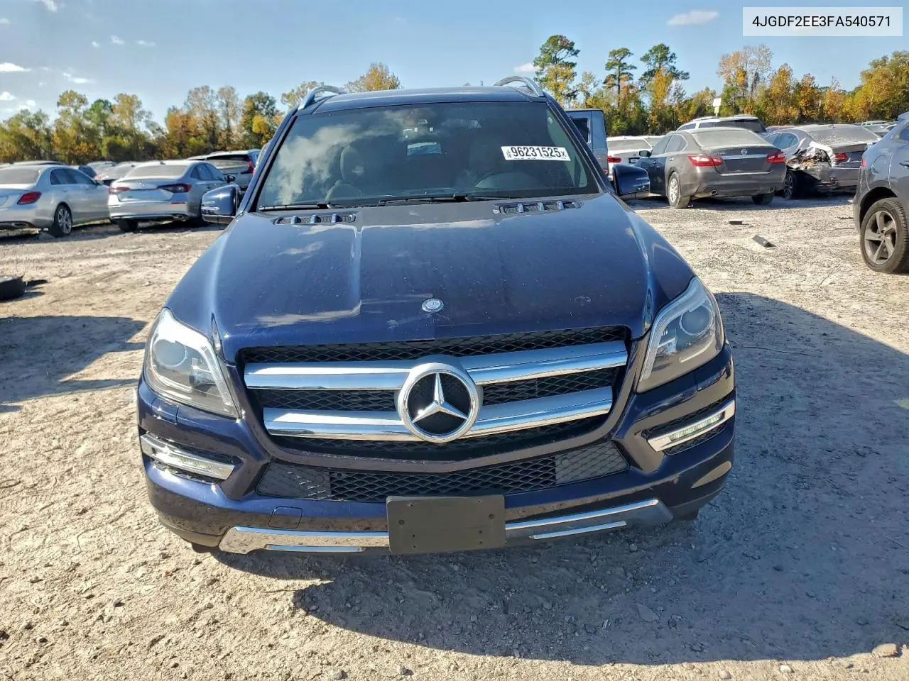4JGDF2EE3FA540571 2015 Mercedes-Benz Gl 350 Bluetec