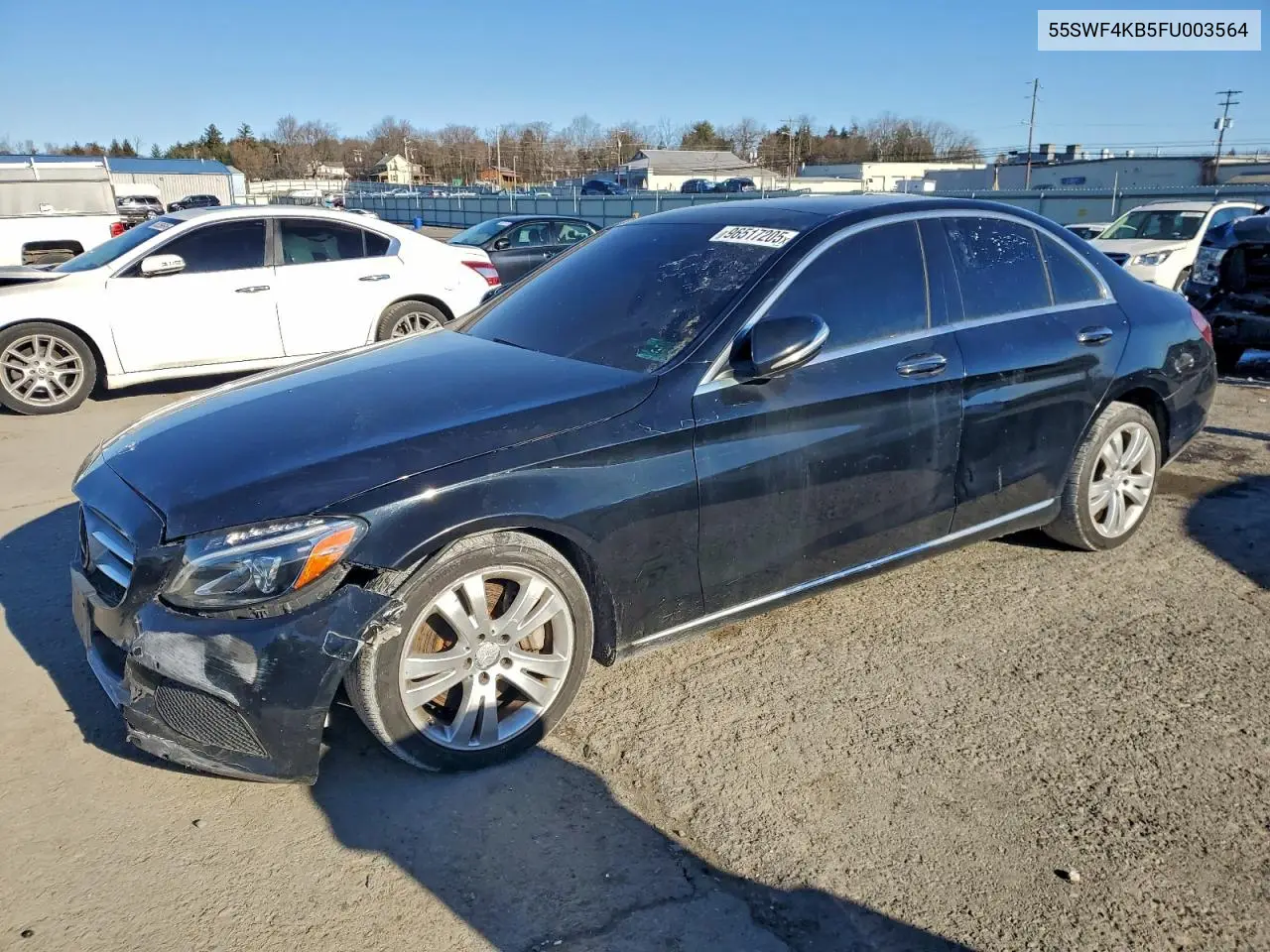 55SWF4KB5FU003564 2015 Mercedes-Benz C 300 4Matic