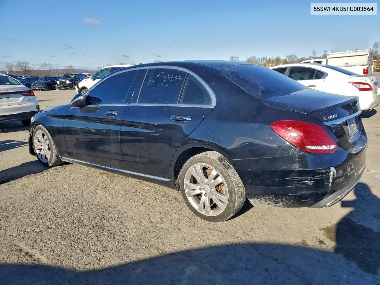 55SWF4KB5FU003564 2015 Mercedes-Benz C 300 4Matic