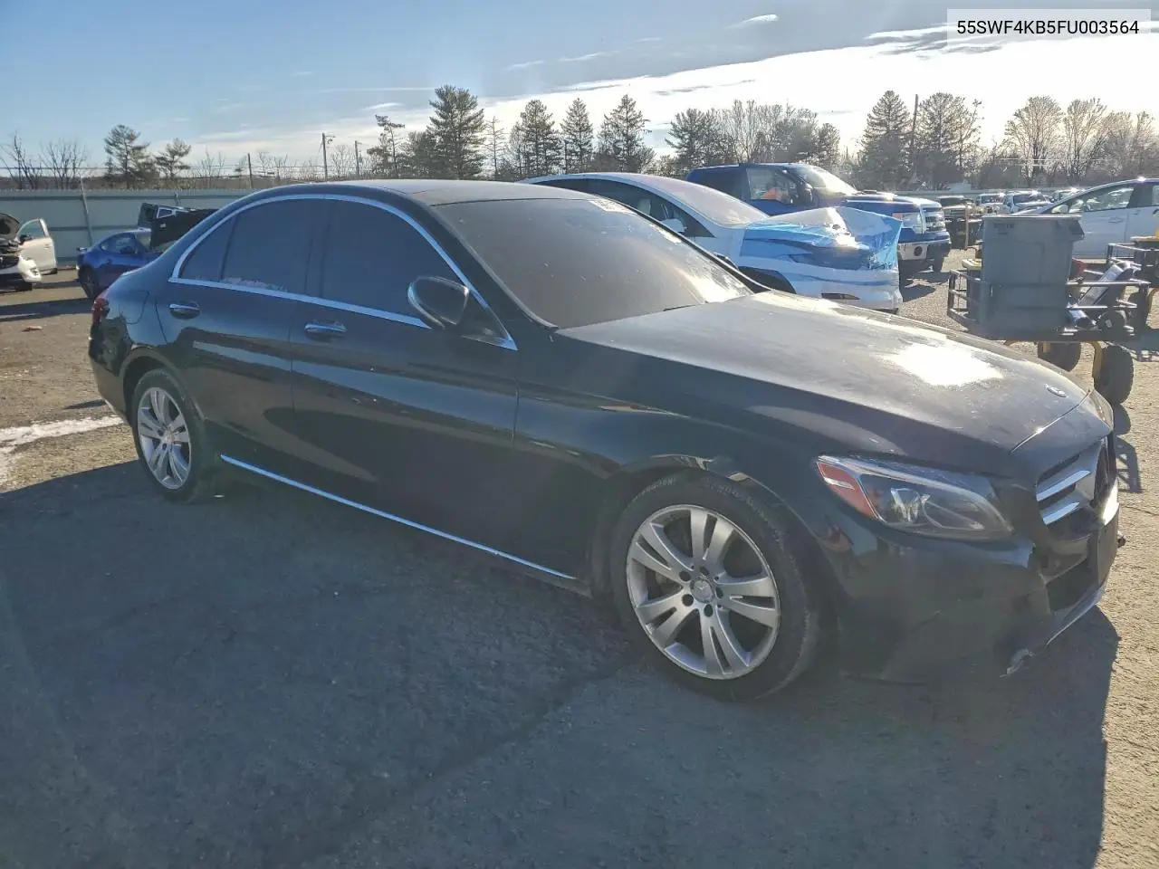 55SWF4KB5FU003564 2015 Mercedes-Benz C 300 4Matic