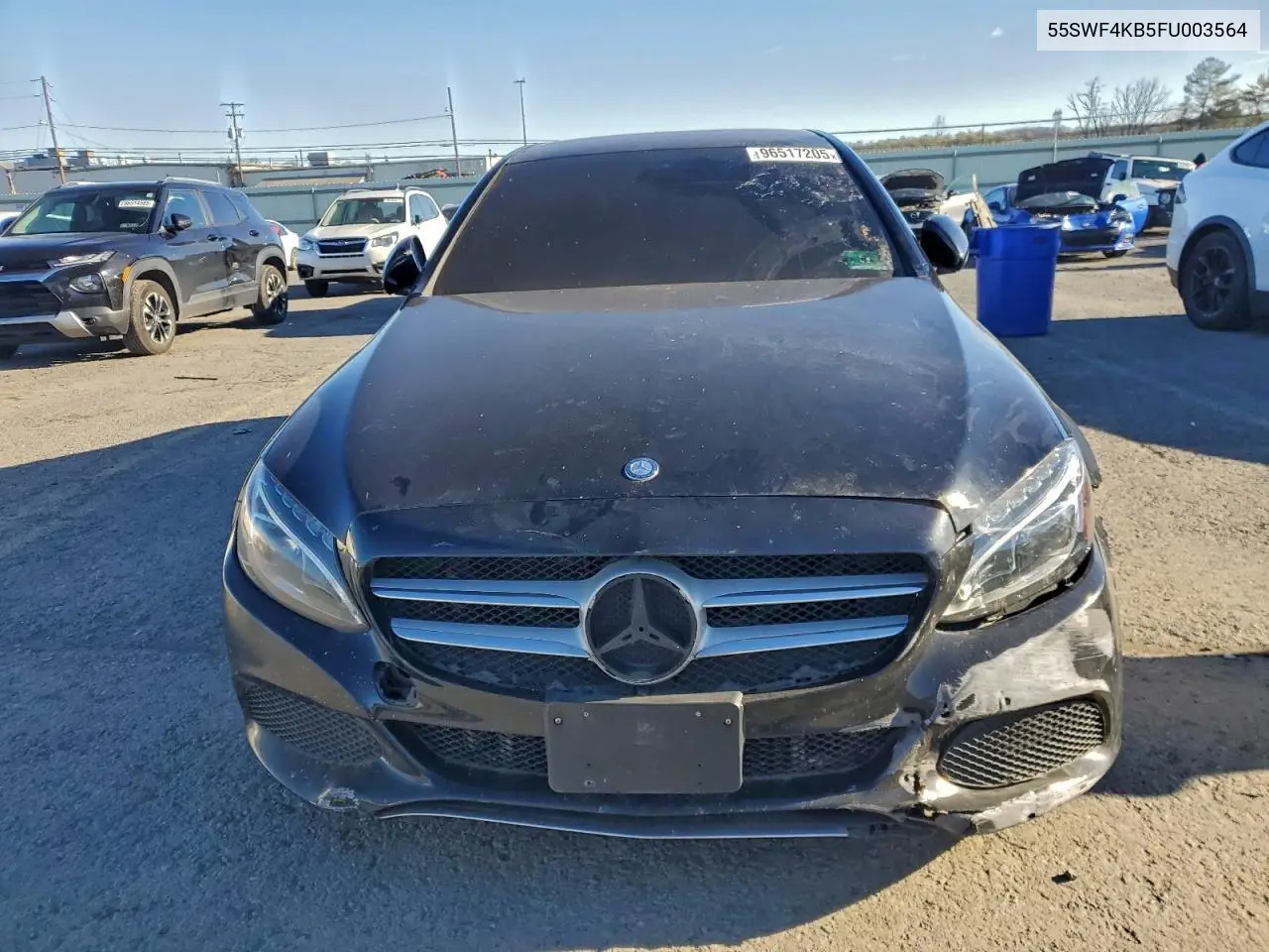 55SWF4KB5FU003564 2015 Mercedes-Benz C 300 4Matic