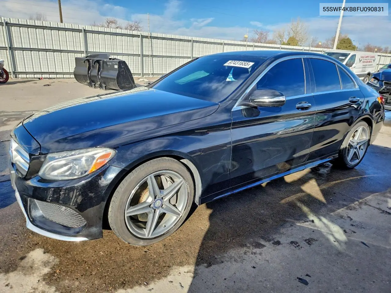 55SWF4KB8FU090831 2015 Mercedes-Benz C 300 4Matic