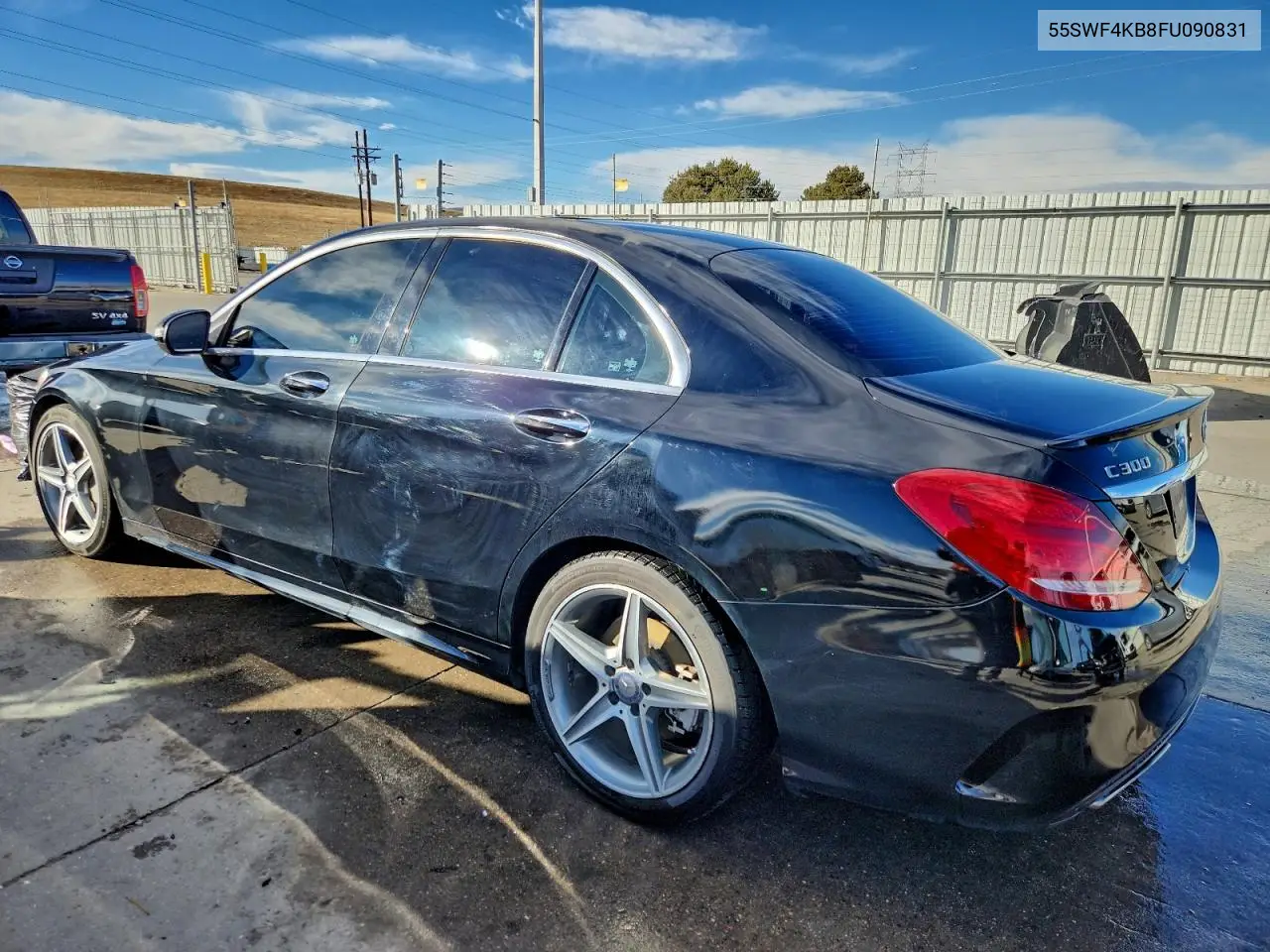 55SWF4KB8FU090831 2015 Mercedes-Benz C 300 4Matic