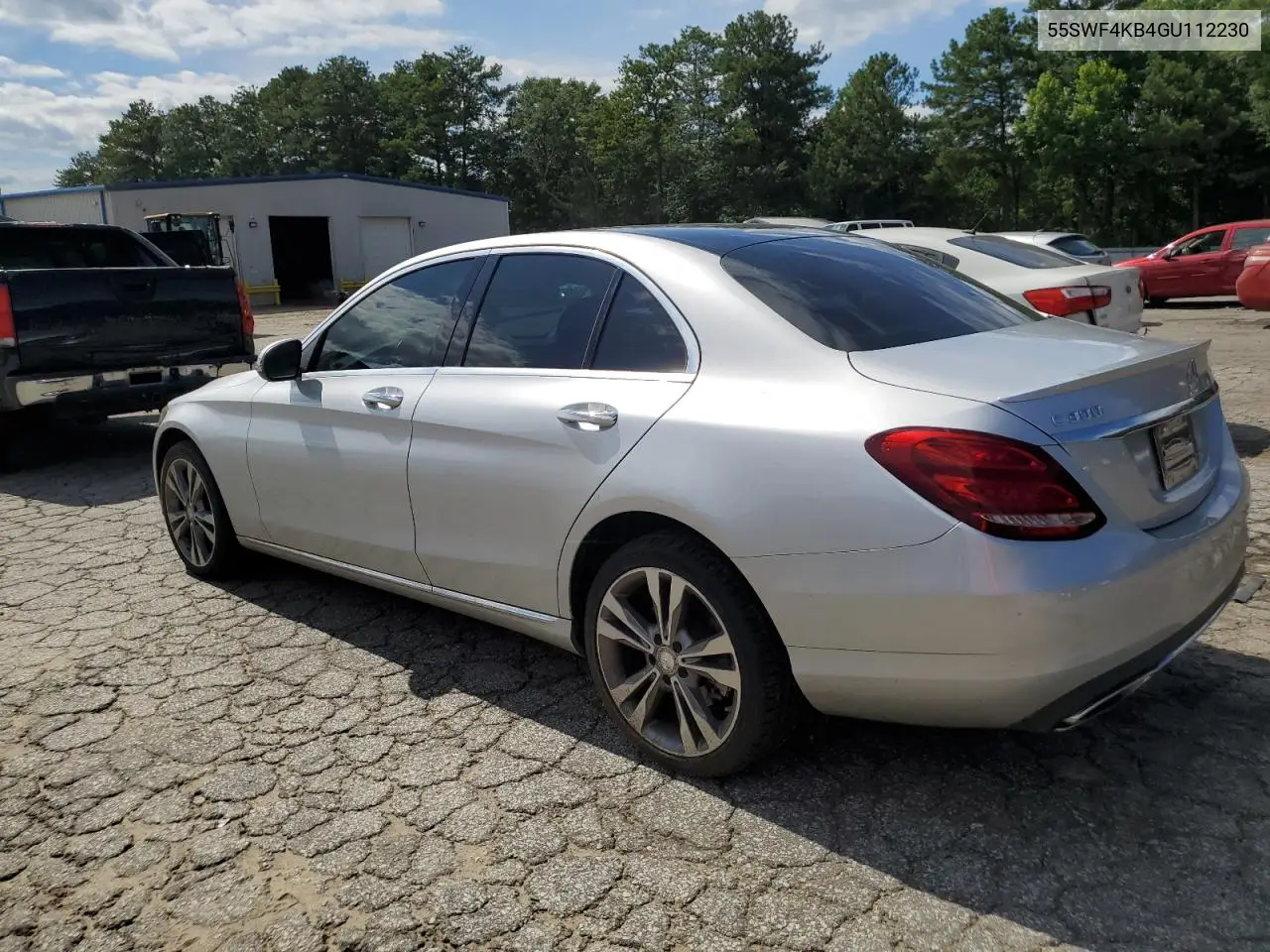 55SWF4KB4GU112230 2016 Mercedes-Benz C 300 4Matic