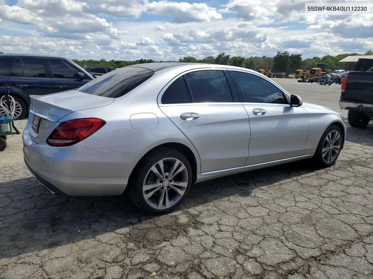 55SWF4KB4GU112230 2016 Mercedes-Benz C 300 4Matic