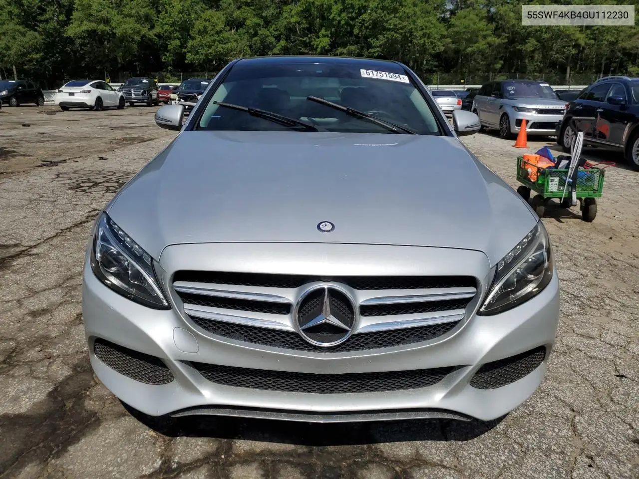 55SWF4KB4GU112230 2016 Mercedes-Benz C 300 4Matic