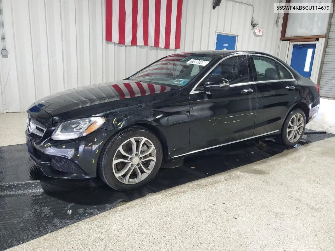 55SWF4KB5GU114679 2016 Mercedes-Benz C 300 4Matic