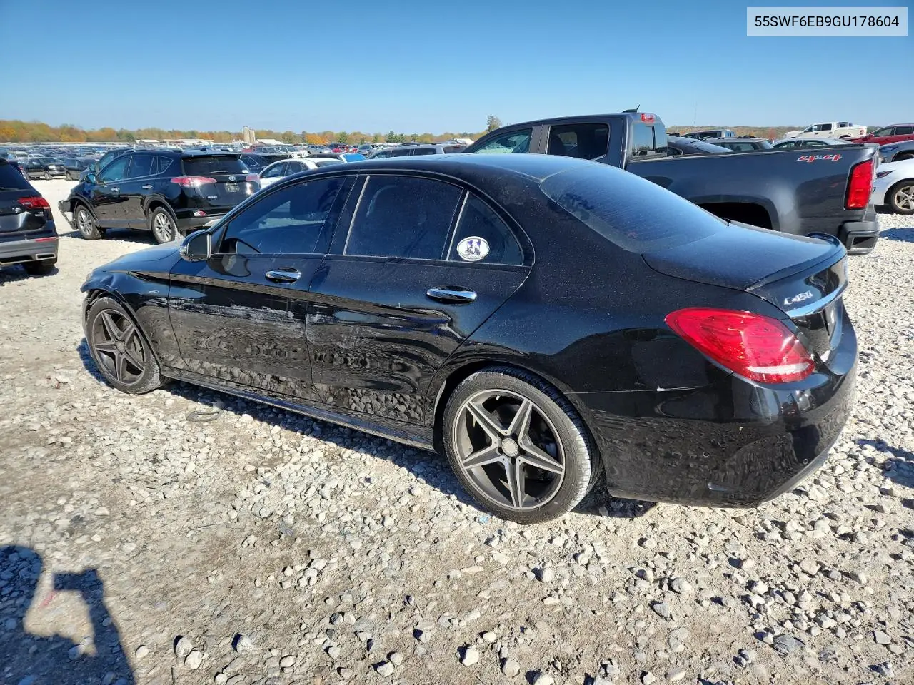 55SWF6EB9GU178604 2016 Mercedes-Benz C 450 4Matic Amg