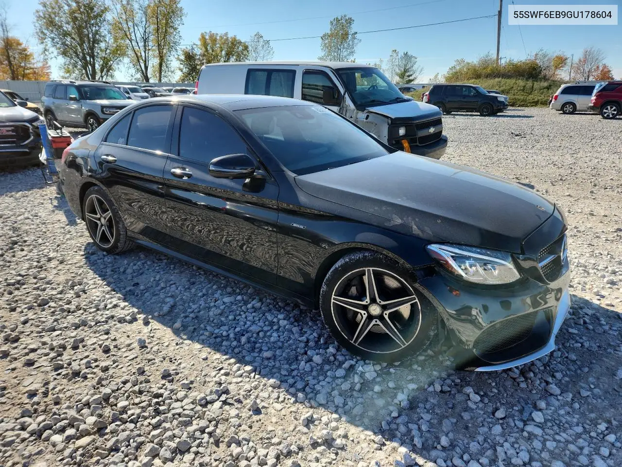 55SWF6EB9GU178604 2016 Mercedes-Benz C 450 4Matic Amg