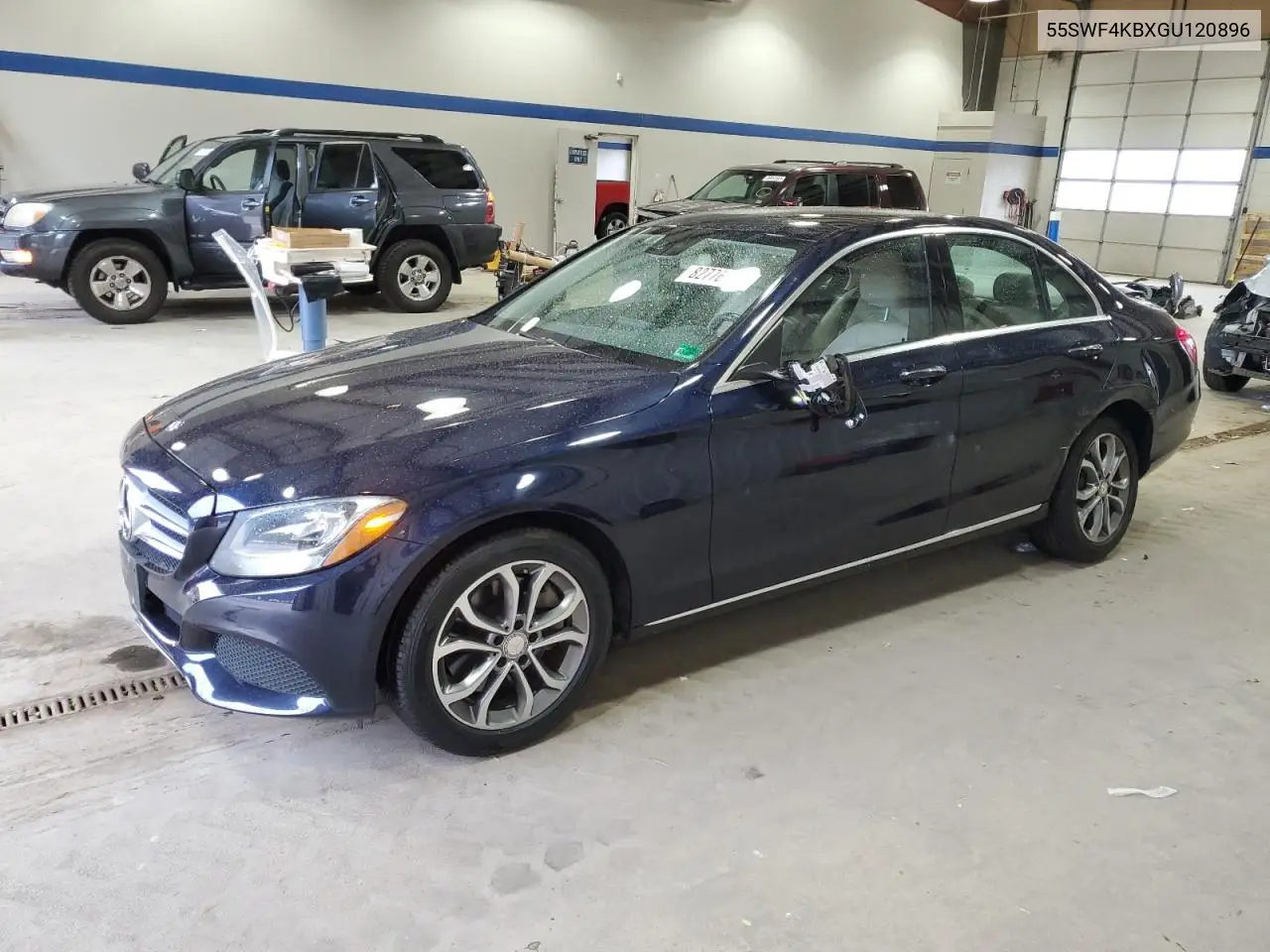55SWF4KBXGU120896 2016 Mercedes-Benz C 300 4Matic