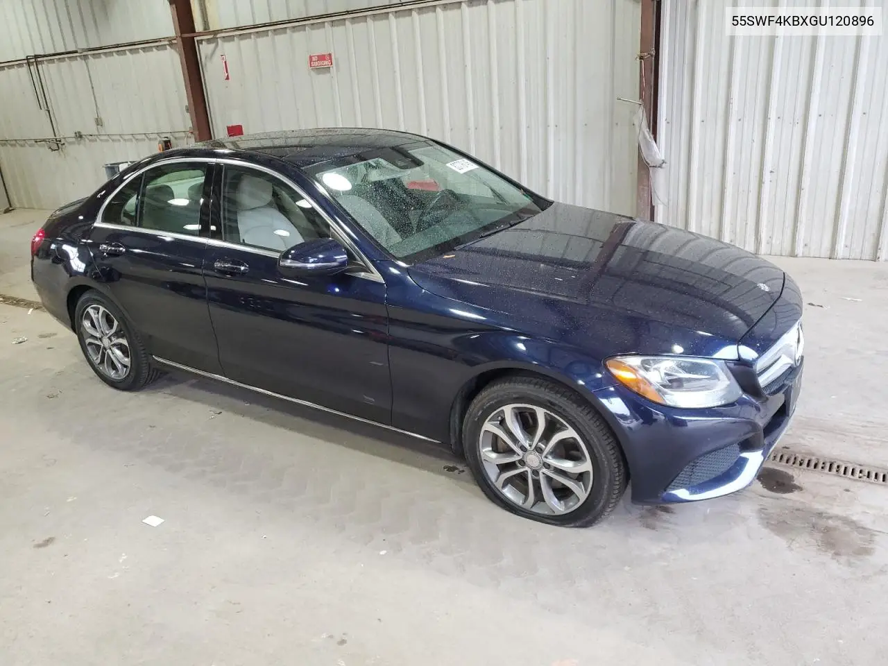 55SWF4KBXGU120896 2016 Mercedes-Benz C 300 4Matic