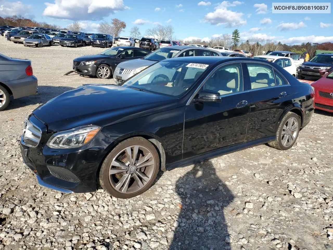 WDDHF8JB9GB190837 2016 Mercedes-Benz E 350 4Matic