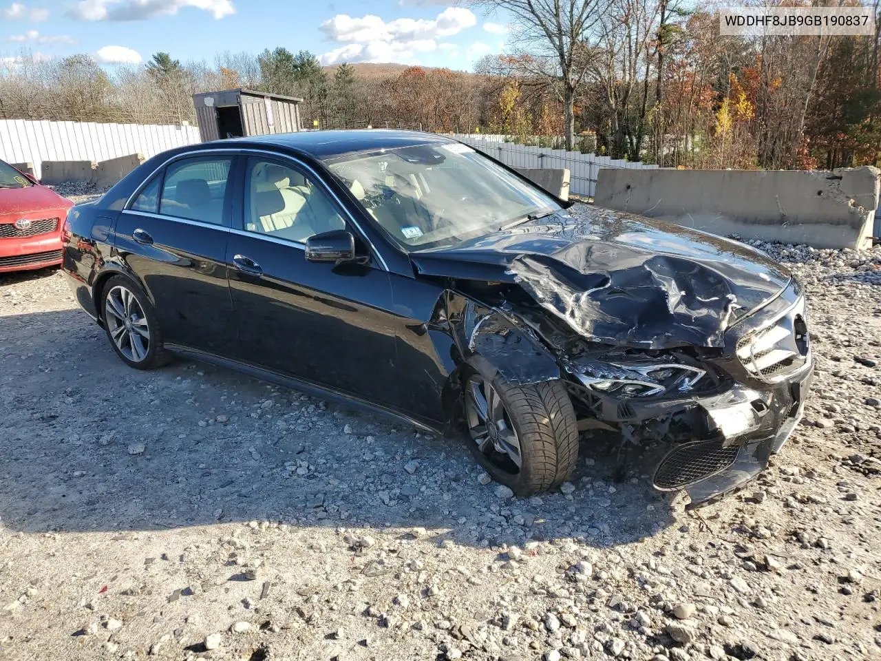 WDDHF8JB9GB190837 2016 Mercedes-Benz E 350 4Matic