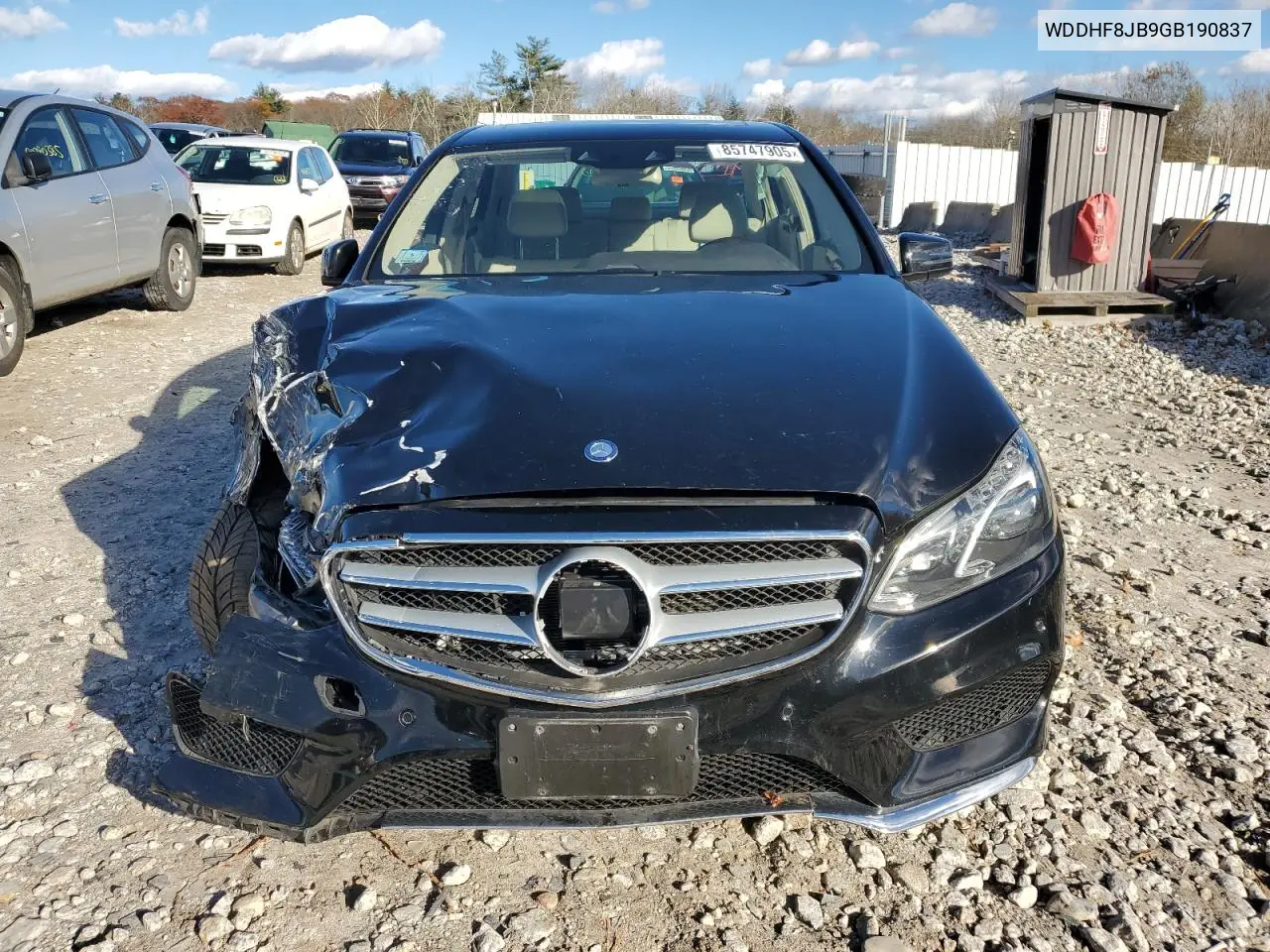 WDDHF8JB9GB190837 2016 Mercedes-Benz E 350 4Matic