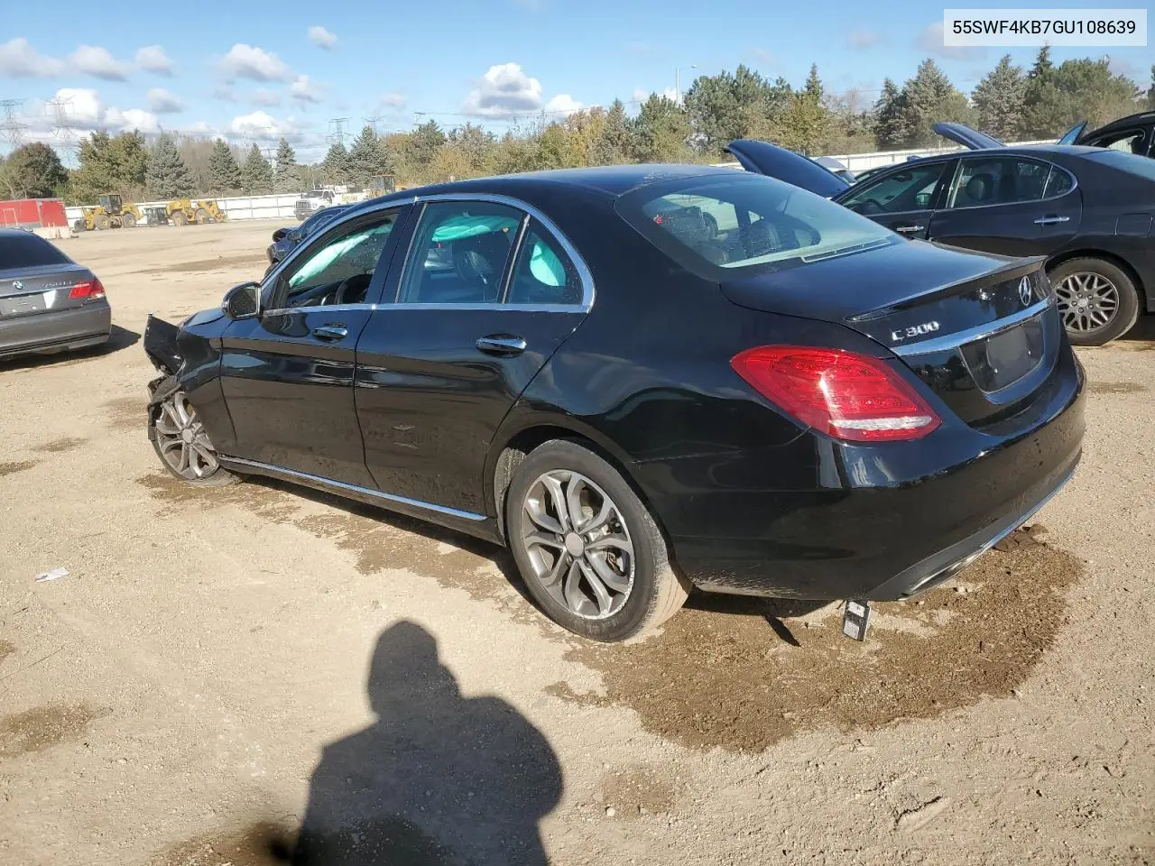 55SWF4KB7GU108639 2016 Mercedes-Benz C 300 4Matic