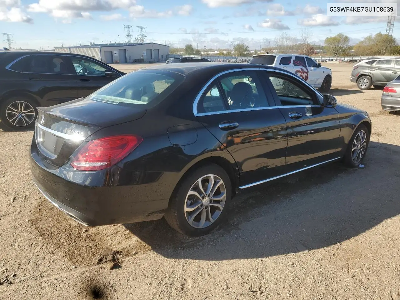 55SWF4KB7GU108639 2016 Mercedes-Benz C 300 4Matic