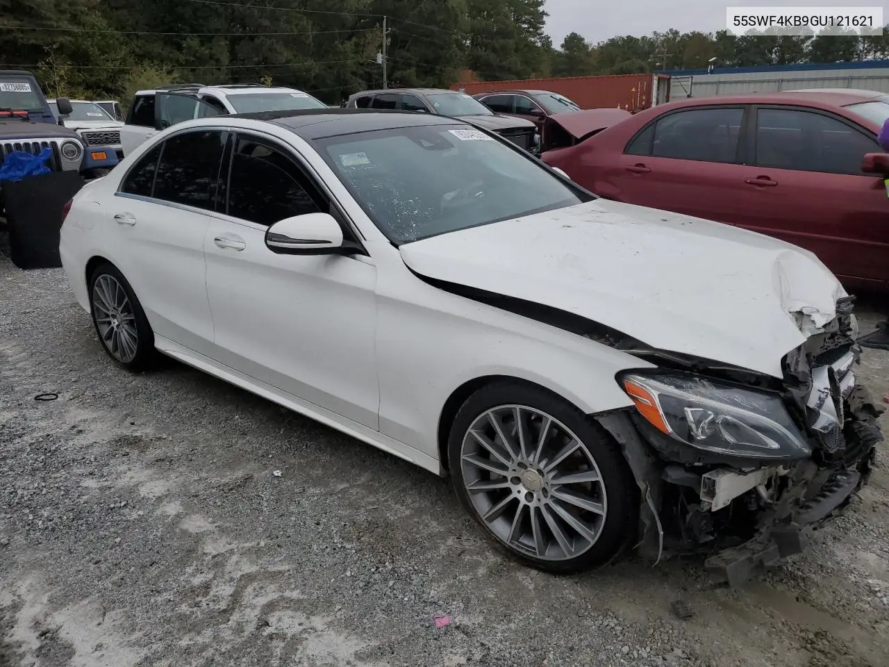 55SWF4KB9GU121621 2016 Mercedes-Benz C 300 4Matic