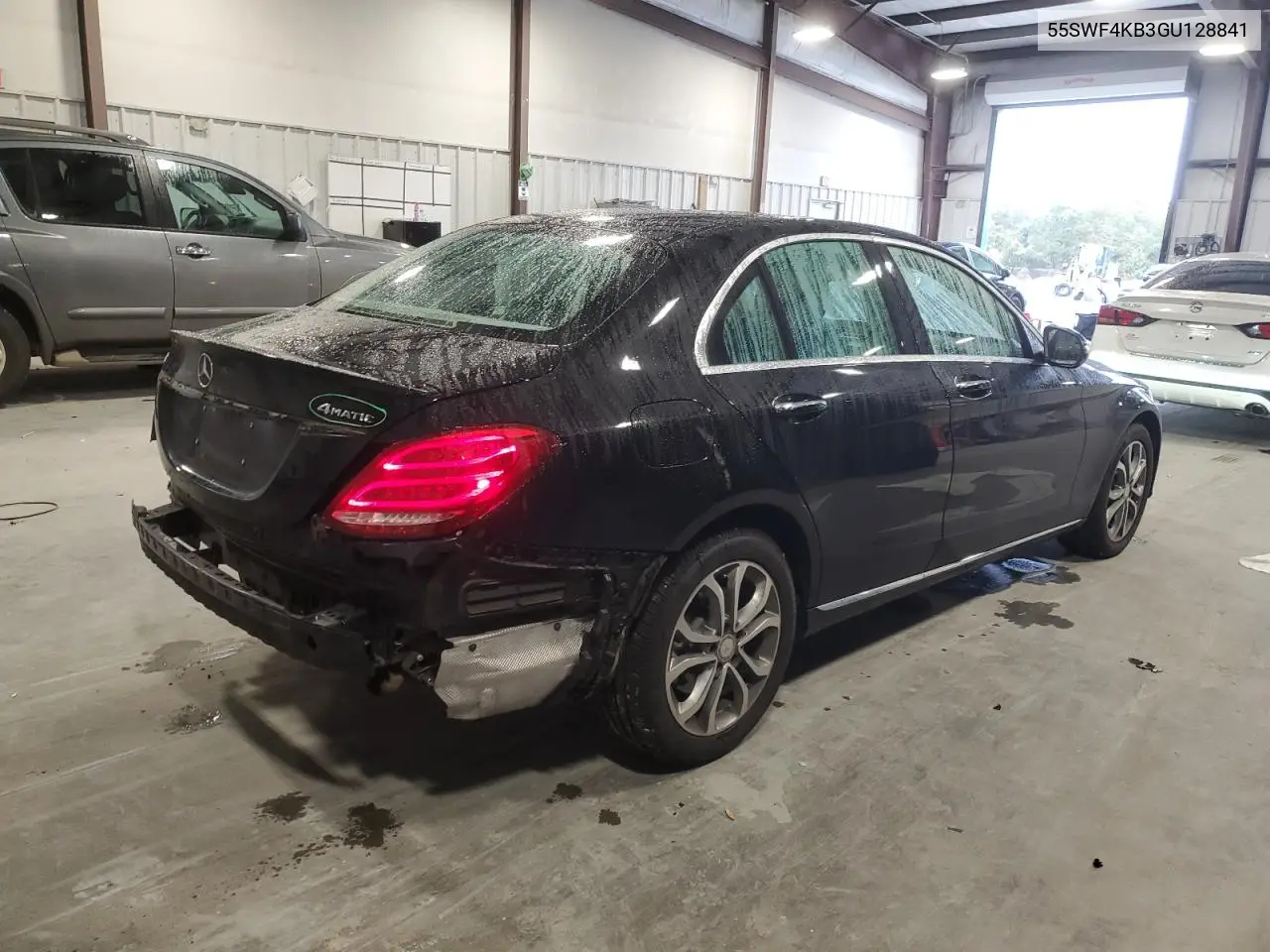55SWF4KB3GU128841 2016 Mercedes-Benz C 300 4Matic