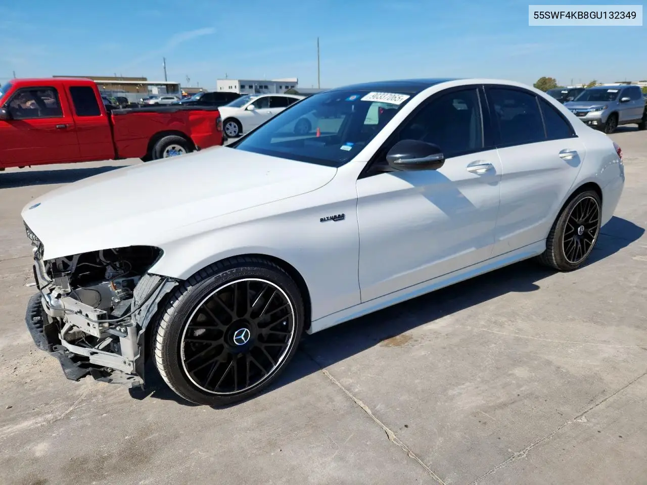55SWF4KB8GU132349 2016 Mercedes-Benz C 300 4Matic