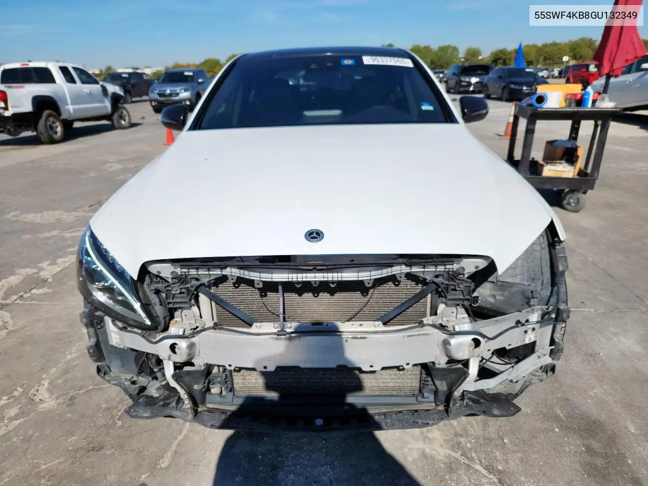 55SWF4KB8GU132349 2016 Mercedes-Benz C 300 4Matic