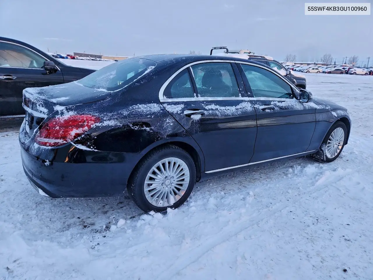 55SWF4KB3GU100960 2016 Mercedes-Benz C 300 4Matic