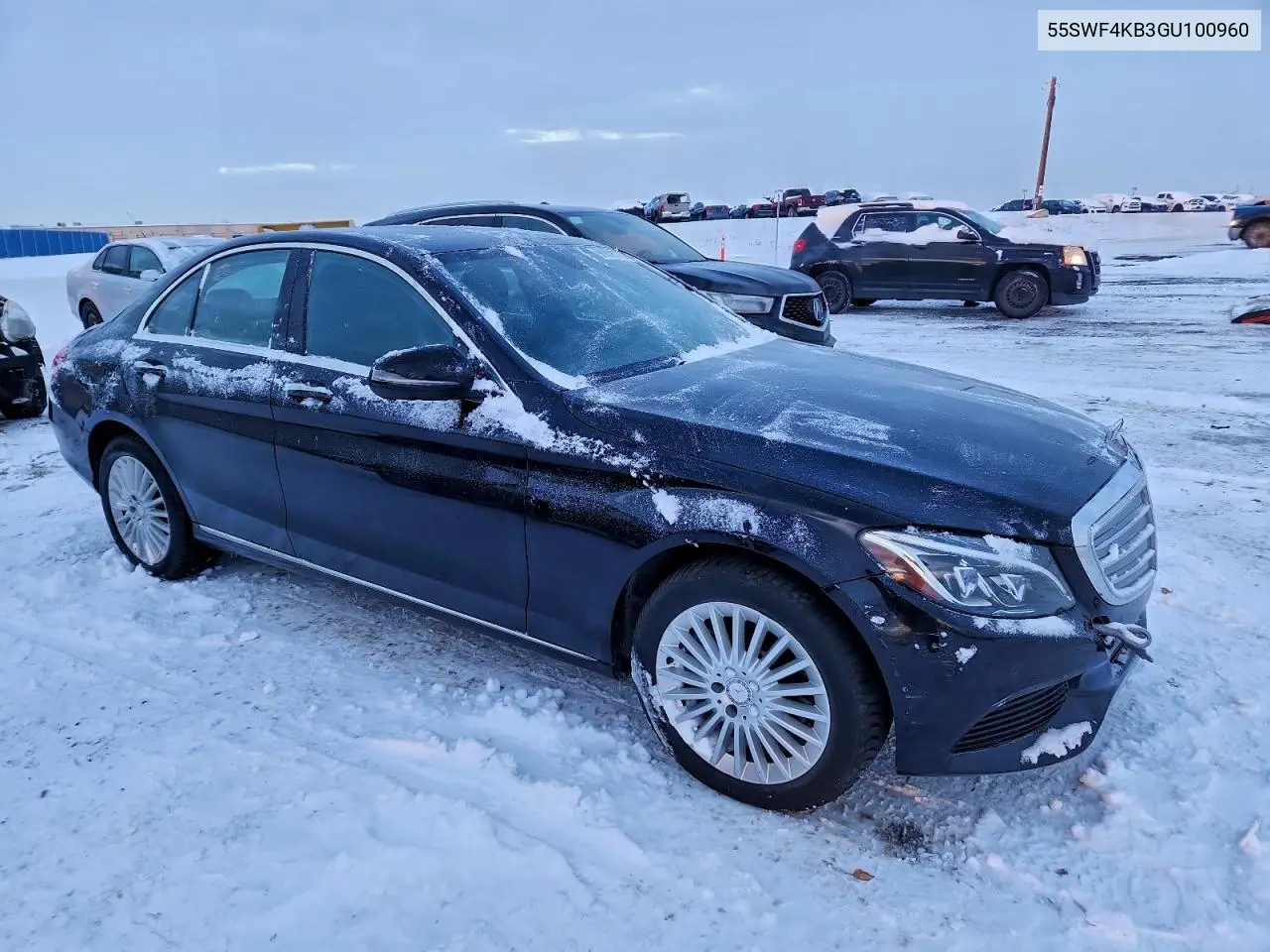 55SWF4KB3GU100960 2016 Mercedes-Benz C 300 4Matic