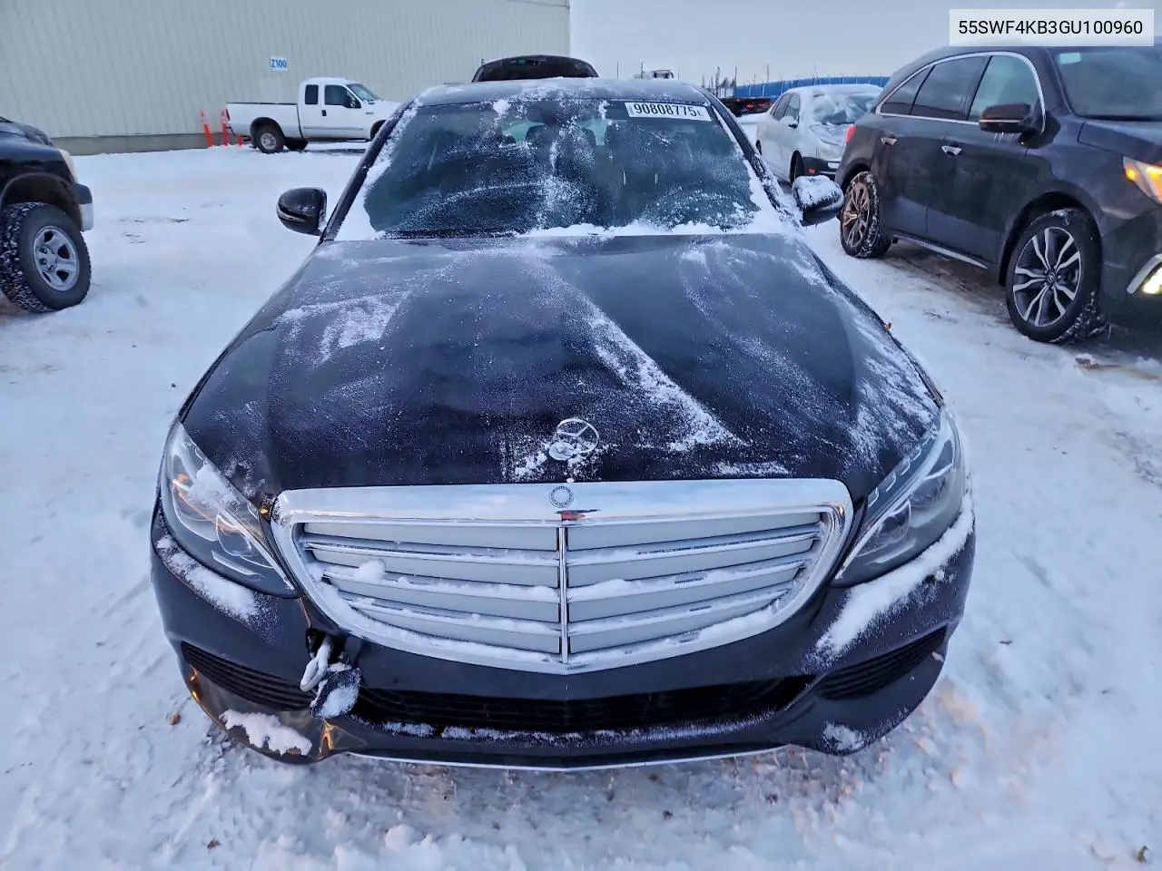 55SWF4KB3GU100960 2016 Mercedes-Benz C 300 4Matic