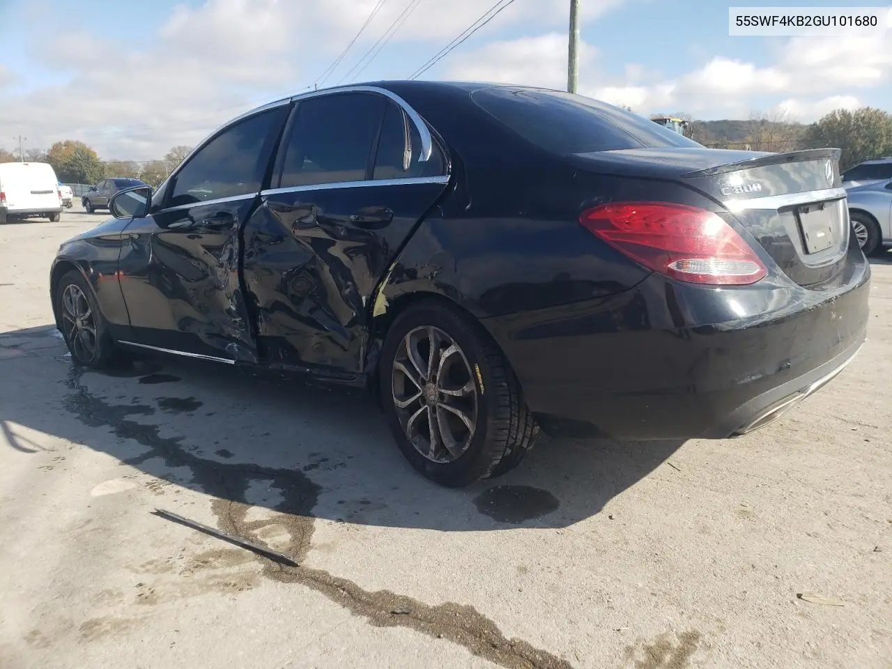 55SWF4KB2GU101680 2016 Mercedes-Benz C 300 4Matic
