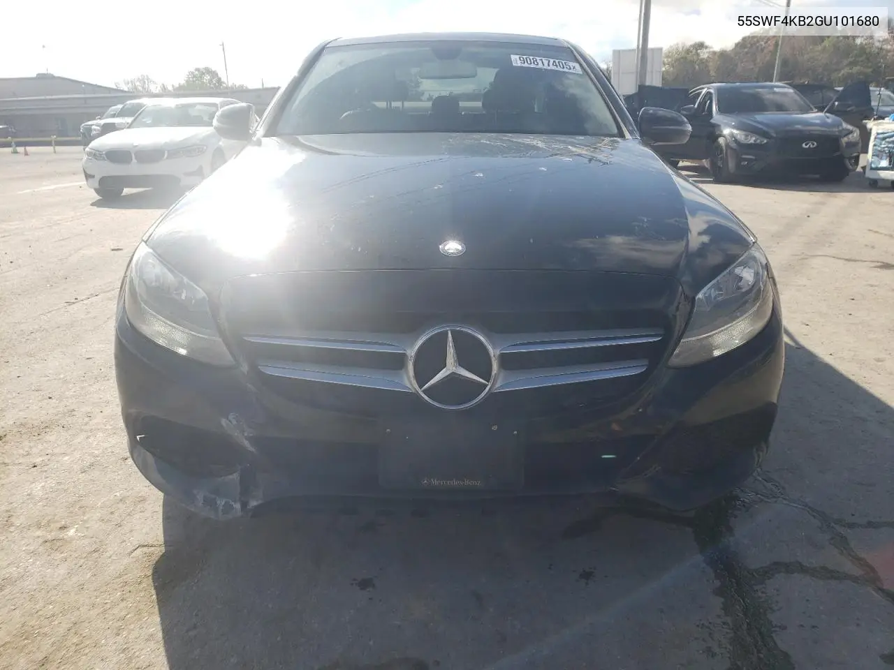 55SWF4KB2GU101680 2016 Mercedes-Benz C 300 4Matic
