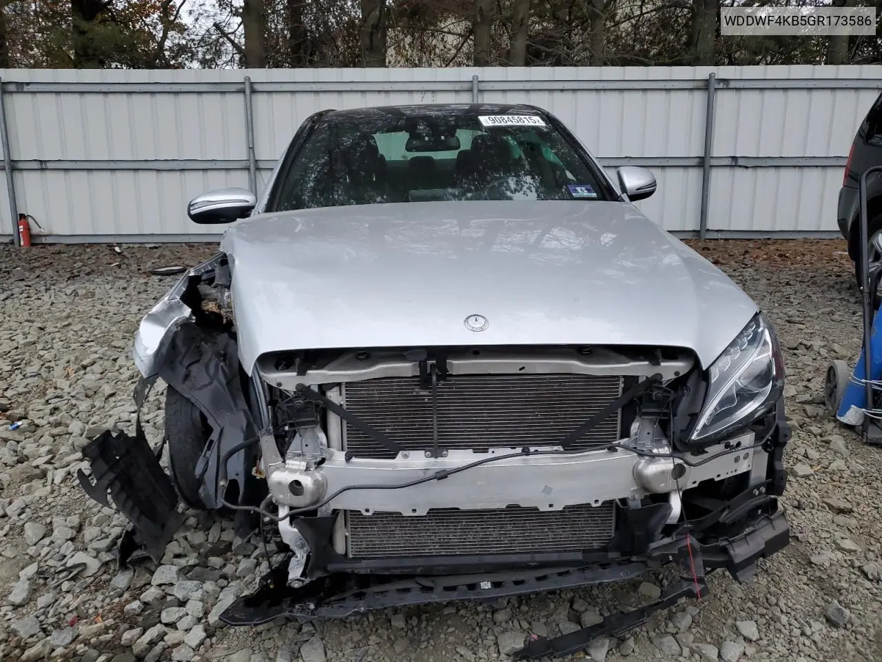 WDDWF4KB5GR173586 2016 Mercedes-Benz C 300 4Matic