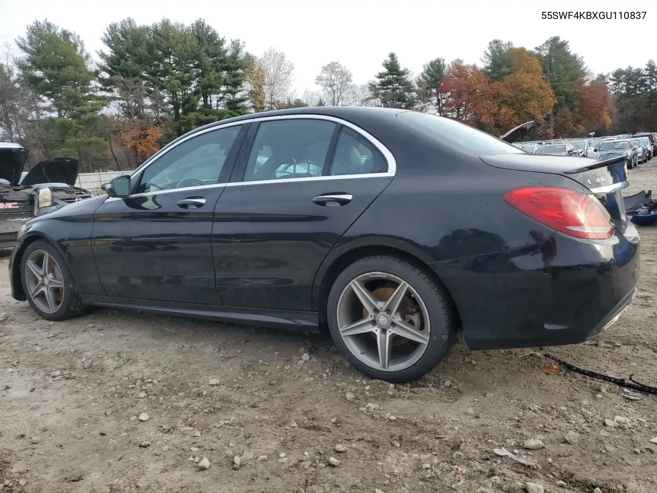 55SWF4KBXGU110837 2016 Mercedes-Benz C 300 4Matic